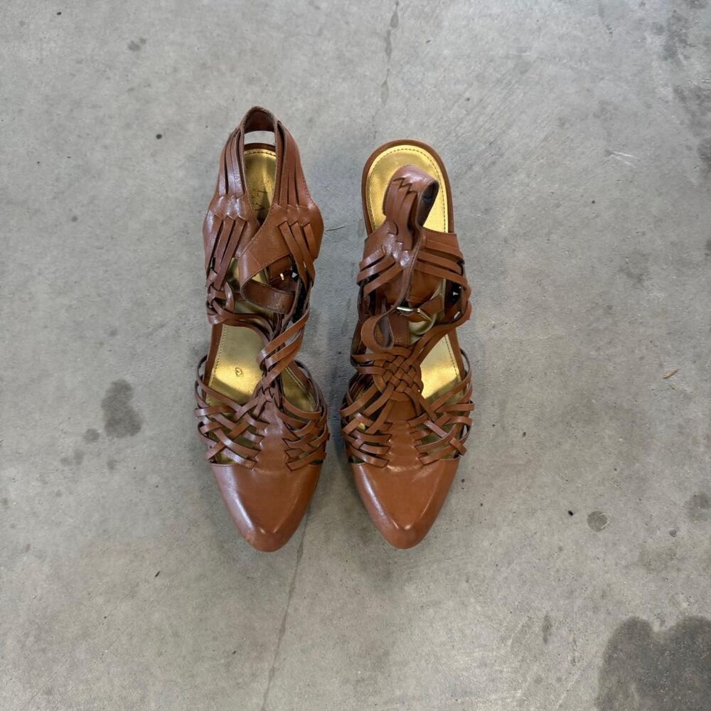 Ralph-lauren Women's Brown and Tan Courts